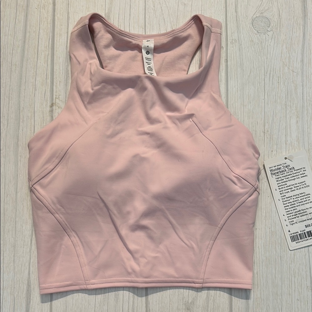 Lululemon nwt wunder train racerback tank top